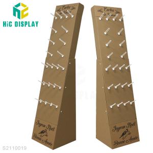 Wholesale Greeting Card Display Stands Units,Snack Peg Hook Display Stand 