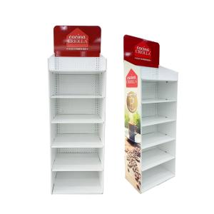 Custom Corrugated Cardboard Freestanding Display Rack for Coffee Moka Pot